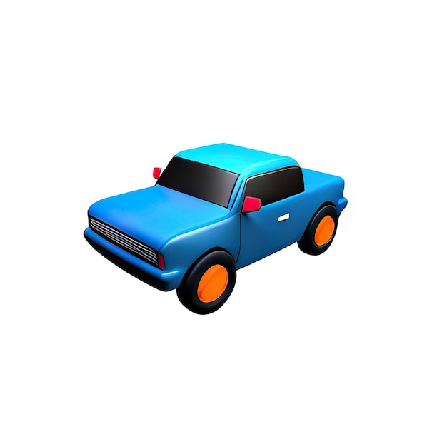 Ilustracja samochodu 3D