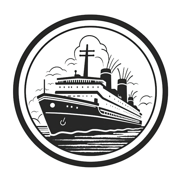 Zdjęcie ilustracja statek