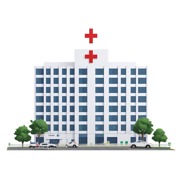 Ilustracja szpitala