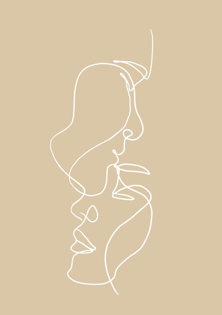 Ilustracja sztuki abstrakcyjnej z połowy wieku