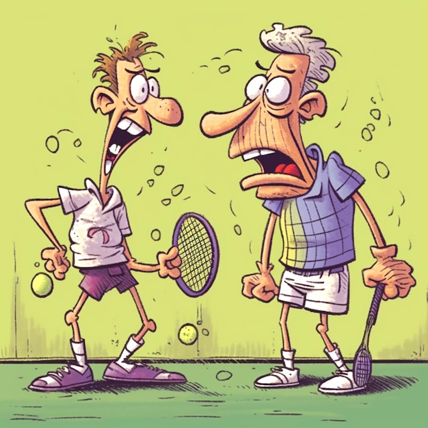 Zdjęcie ilustracja tenisa