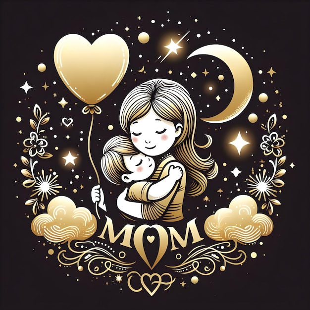 Ilustracja Vector Happy Mothers day