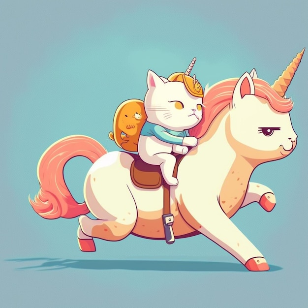 Ilustracja wektora Caticorn