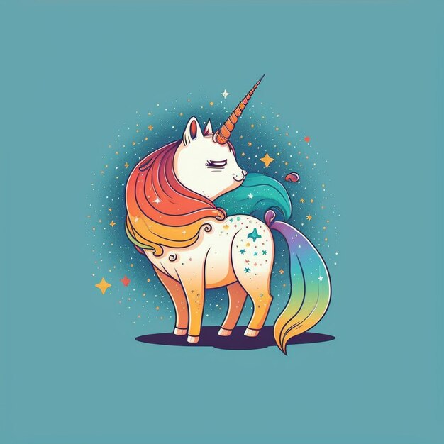 Ilustracja wektora Caticorn