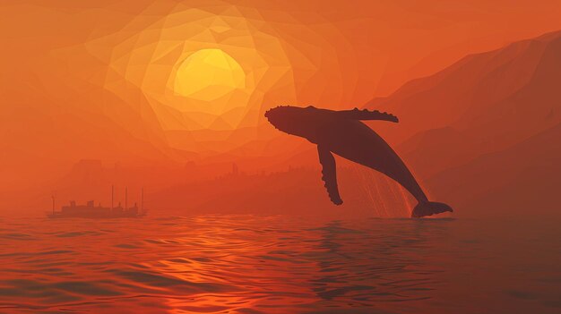 Ilustracja wieloryba