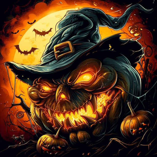 Ilustracja z Halloween