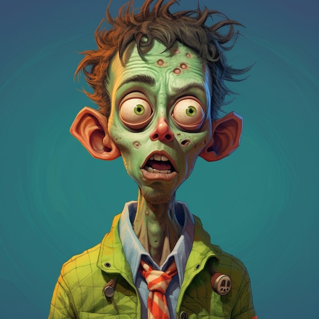 Ilustracja zombie