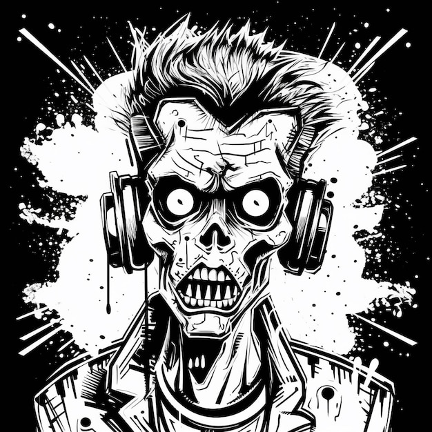 Ilustracja Zombie