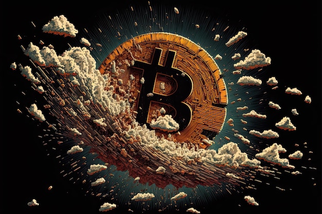 Implodujący Bitcoin