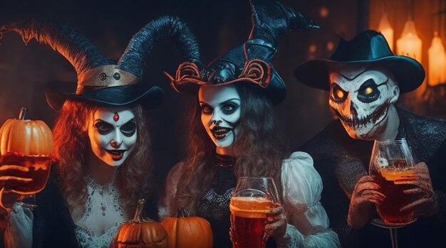 Impreza kostiumowa na Halloween to ekscytujące i przerażające wydarzenie, podczas którego goście przebierają się w kreatywne stroje