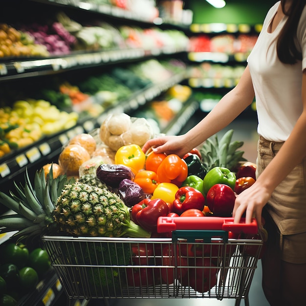 indeks cen klientów zakupy klientów w supermarkecie