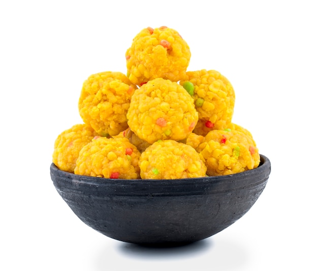 Indiański słodki Laddu Popularny w Indiańskich festiwalach