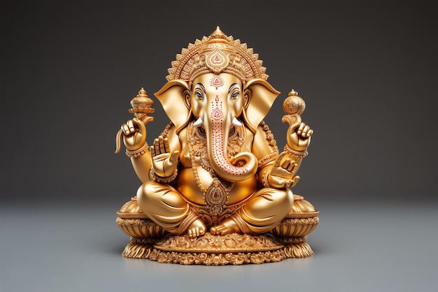 Indyjski pan Ganesha Generative Ai