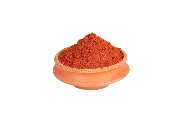 Indyjskie przyprawy w proszku papryka lub czerwone chili w proszku
