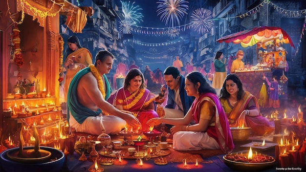 Indyjskie święto Diwali