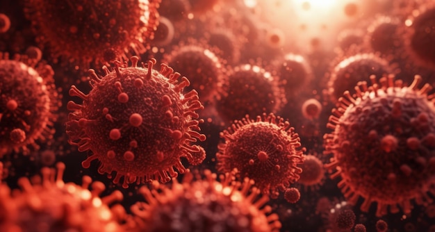 Infekcja wirusowa - zbliżenie do bitwy wewnętrznej