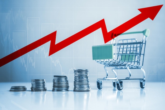 Inflacja i kryzys gospodarczy Wysoka stopa inflacji Rosnące koszty zakupów Wzrost koszyka sprzedaży produktów wzrost rynku lub koncepcja wskaźnika cen konsumpcyjnych
