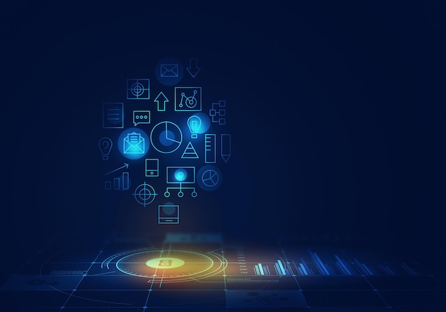 Innowacyjne technologie dla przemysłu. Różne środki przekazu
