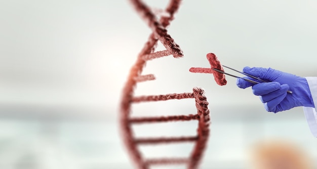 Innowacyjne technologie DNA w nauce i medycynie. Różne środki przekazu