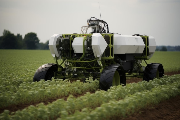 Innowacyjne technologie rolnicze Ai rolnik cyfrowy Generuj Ai
