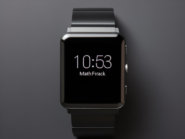 Innowacyjny model smartwatcha dla marketingu technologicznego wygenerowany przez AI