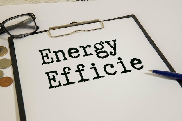 Inskrypcja efektywności energetycznej