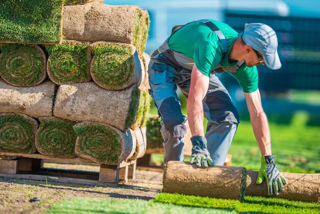 Instalator trawy naturalnej