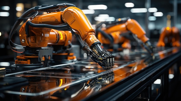 Inteligentne ramiona robotów przemysłowych dla cyfrowej fabryki