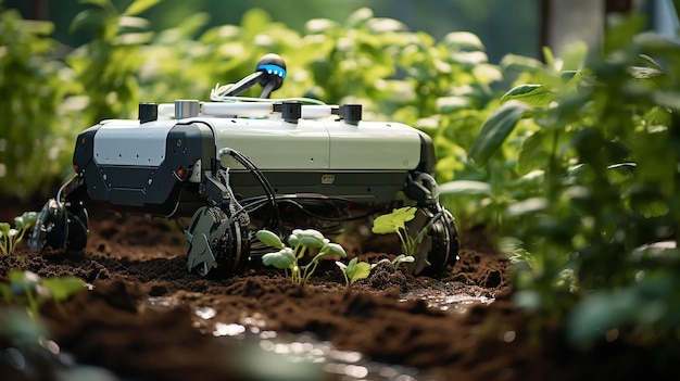 Inteligentni robotyczni rolnicy w rolnictwie przyszłości