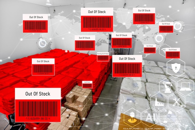Zdjęcie inteligentny system zarządzania magazynem wykorzystujący technologię rozszerzonej rzeczywistości