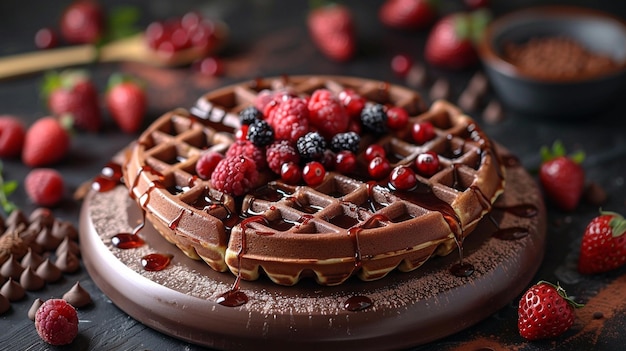 Inteligentny Waffle Maker Customizable Wallpaper