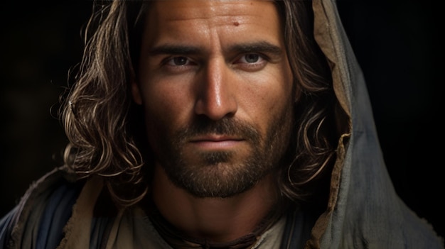 Intimny portret oddania Jezus39 Twarz