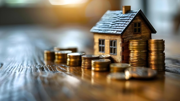 Inwestowanie w nieruchomości może zaoferować oszczędności podatkowe i korzyści ubezpieczeniowe Koncepcja Inwestycja nieruchomości korzyści podatkowe ubezpieczenie