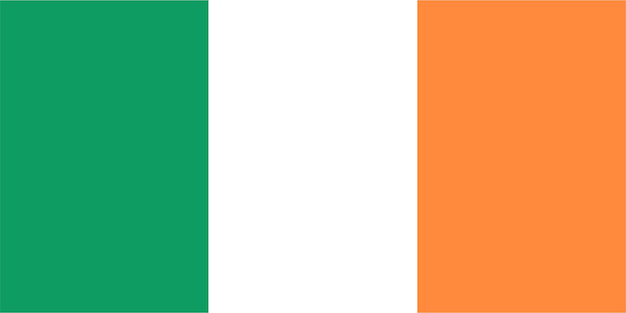Irlandzka flaga Irlandii