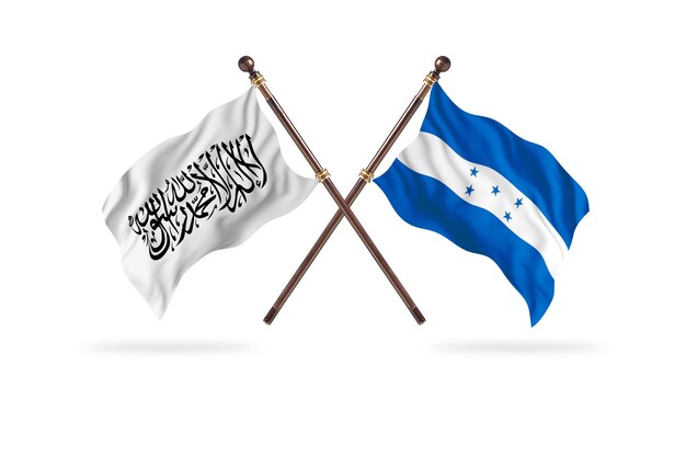 Islamski Emirat Afganistanu kontra Honduras Dwie flagi w tle