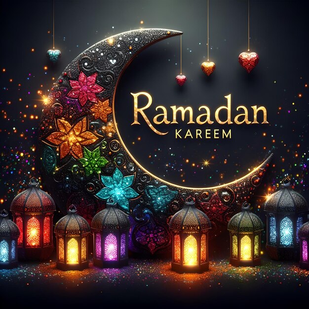 Zdjęcie islamskie tapety artystyczne na ramadan