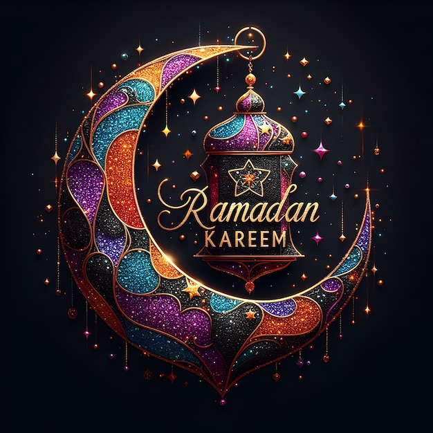 Zdjęcie islamskie tapety artystyczne na ramadan