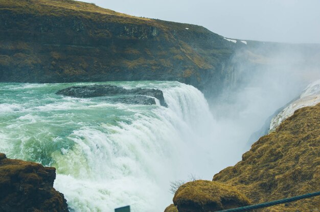 Islandia wodospad Gullfoss