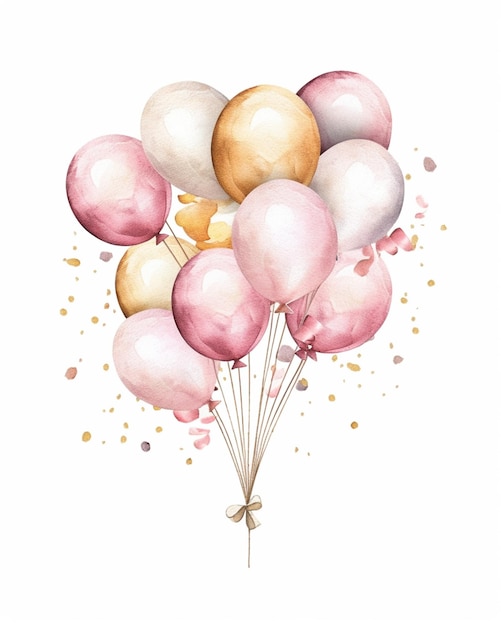 Istnieje wiele balonów, które latają w generatywnym powietrzu