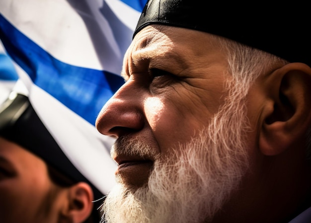 Zdjęcie izraelczycy maszerują na ulicach, prosząc o pokój żydzi przeciwko wojnie i szukając pokojowego domu