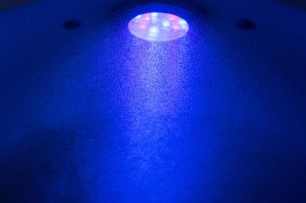 Zdjęcie jacuzzi z hydromasażem jacuzzi led światła