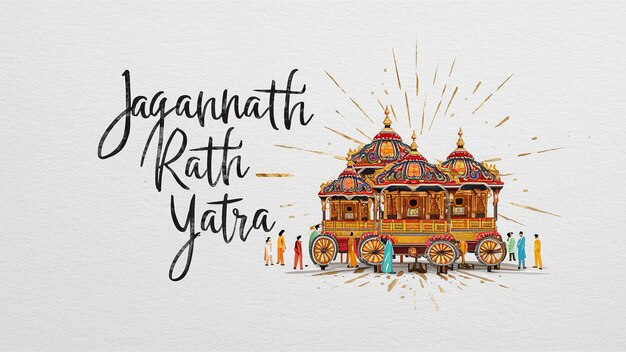 Jagannath rath yatra Generative ao