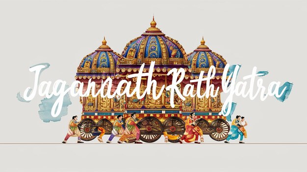 Jagannath rath yatra Generative ao