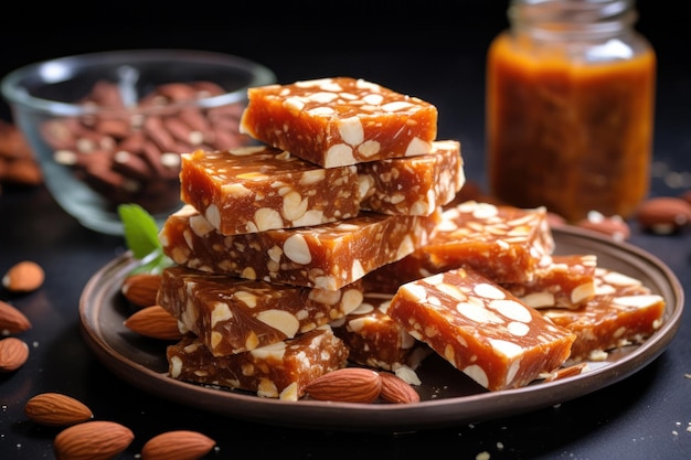 Jaggery Peanut chikki to popularna indyjska zdrowa przekąska