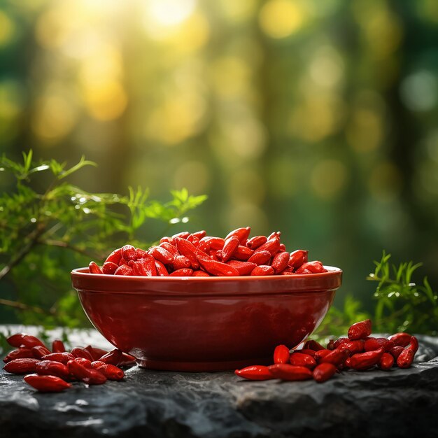 Jagody Goji w grze „Zasada trzeciej części”.