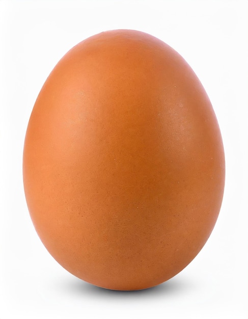 jajko kurczaka wyizolowane na białym tle
