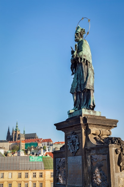 Jan Nepomucen (lub Jan Nepomucene) narodowy święty Czech