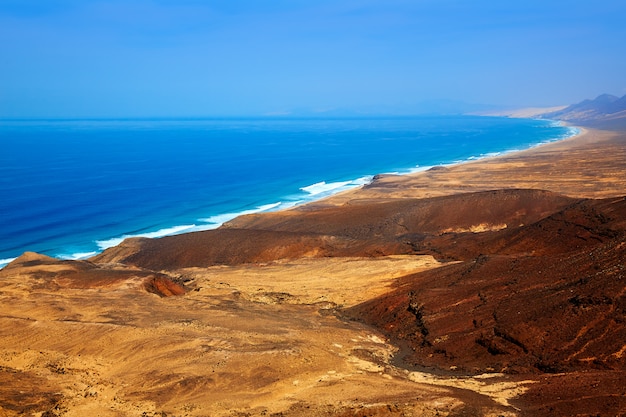 Jandia zachodnie plaże lotnicze Fuerteventura