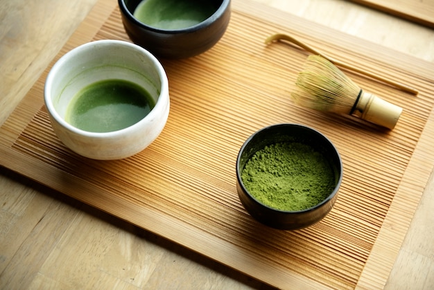 Zdjęcie japoński oriental matcha