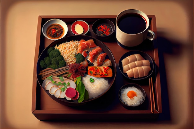 Japońskie jedzenie Kashi Pan